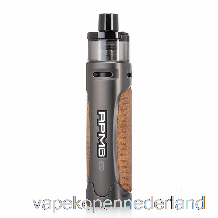 Elektronische Sigaret Vape Smok Rpm 5 Pro 80w Pod-systeem Bruin Leer
